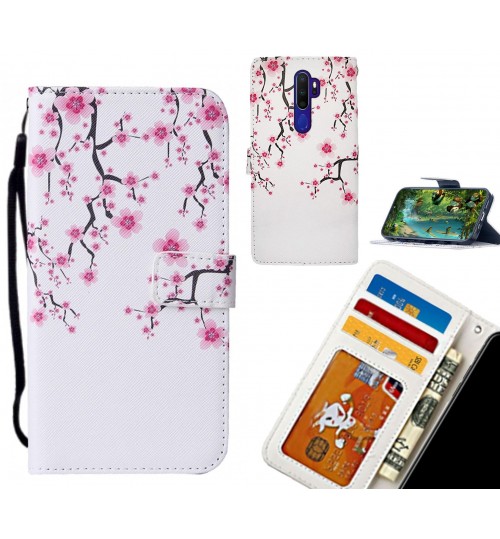 Oppo A9 2020 case leather wallet case printed ID