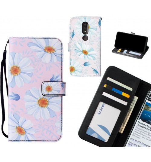 Nokia 4.2 case leather wallet case printed ID