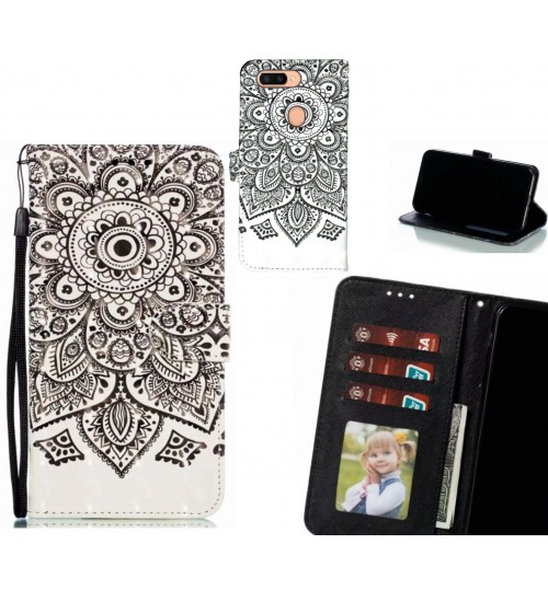 Oppo R11s PLUS Case Leather Wallet Case 3D Pattern Printed