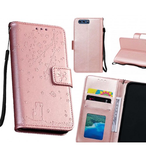 HUAWEI P10 PLUS Case Embossed Wallet Leather Case
