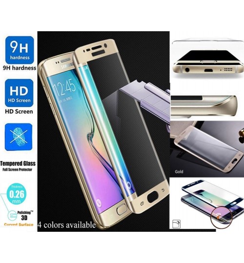 Galaxy S6 edge plus fully covered Curved Tempered Glass sreen protector