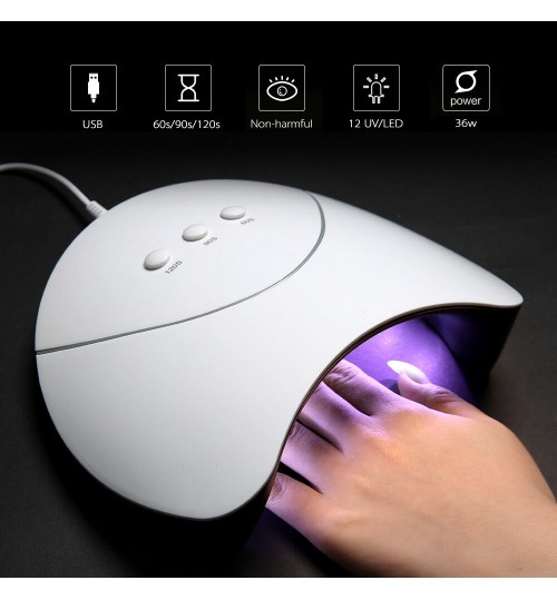 36W UV LED Nail Dryer