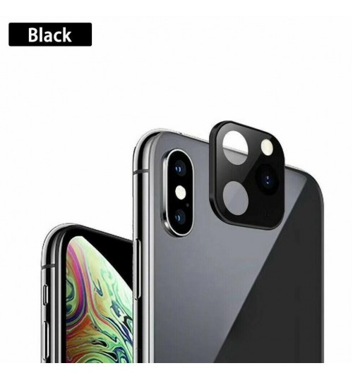 iPhone X XS Camera Cover Change to iPhone 11 Pro Metal Lens Sticker