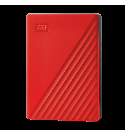 WD MY PASSPORT 4TB USB 3.0 EXTERNAL HDD RED