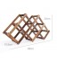 Wooden Bottle Wine Rack 6 pcs