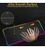 Mouse Pad RGB Gaming Large Gamer Led Computer Big Mat Backlight Laptop