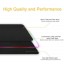 Mouse Pad RGB Gaming Large Gamer Led Computer Big Mat Backlight Laptop