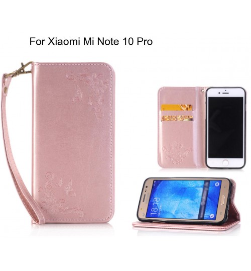 Xiaomi Mi Note 10 Pro CASE Premium Leather Embossing wallet Folio case