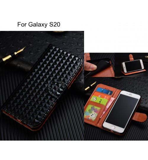 Galaxy S20 Case Leather Wallet Case Cover