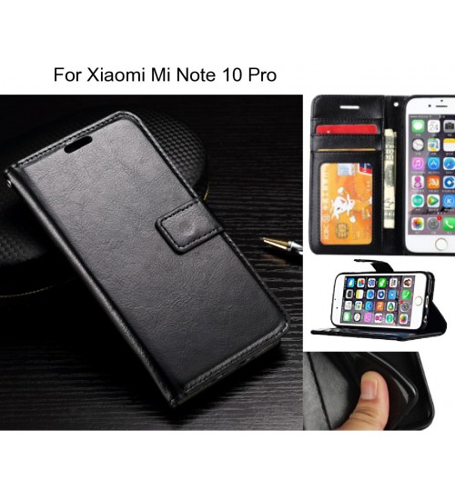 Xiaomi Mi Note 10 Pro case Fine leather wallet case