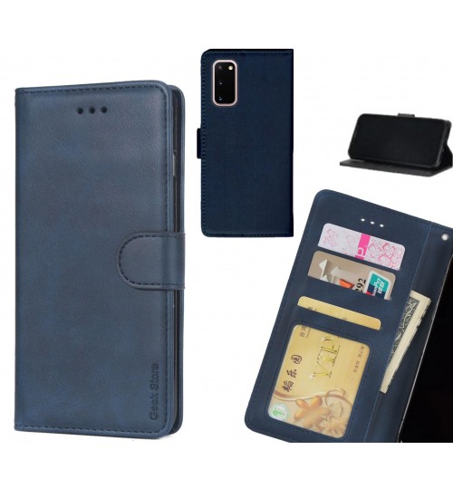 Galaxy S20 case executive leather wallet case