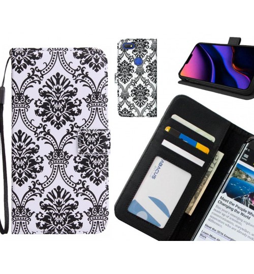 Alcatel 1v case 3 card leather wallet case printed ID