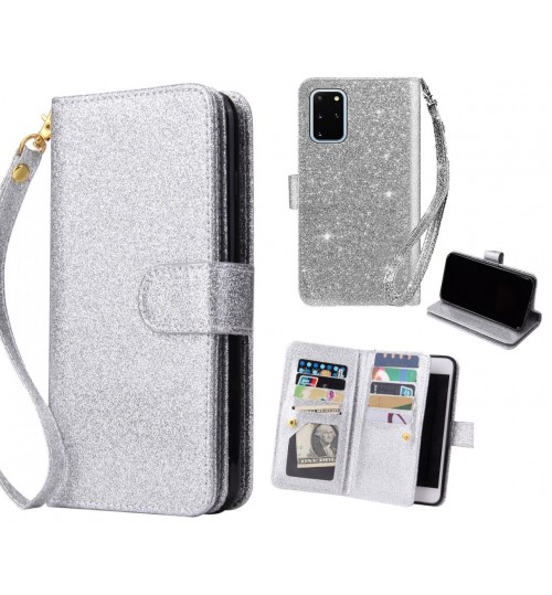 Galaxy S20 Plus Case Glaring Multifunction Wallet Leather Case