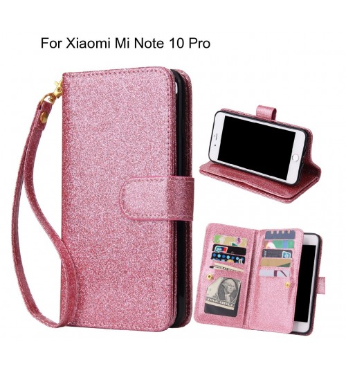 Xiaomi Mi Note 10 Pro Case Glaring Multifunction Wallet Leather Case