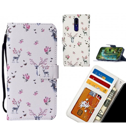 Oppo F11 case leather wallet case printed ID