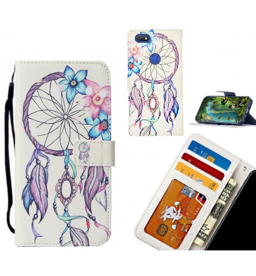 Alcatel 1v case leather wallet case printed ID