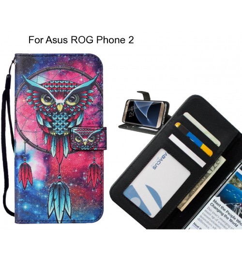 Asus ROG Phone 2 case leather wallet case printed ID