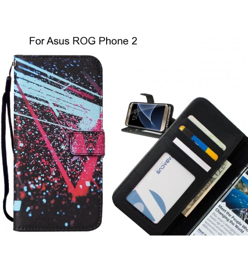 Asus ROG Phone 2 case leather wallet case printed ID