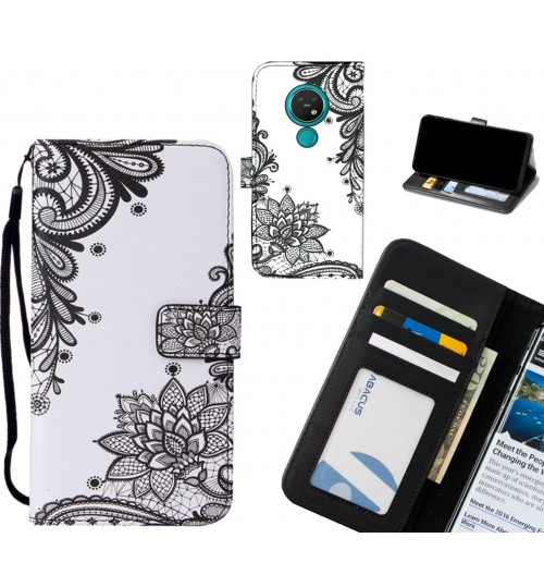 Nokia 7.2 case leather wallet case printed ID