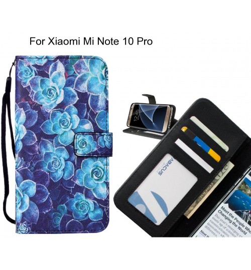 Xiaomi Mi Note 10 Pro case leather wallet case printed ID