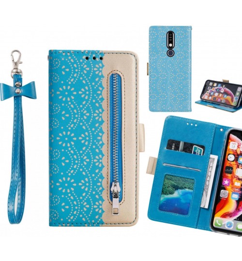 Nokia 8.1 Plus Case multifunctional Wallet Case