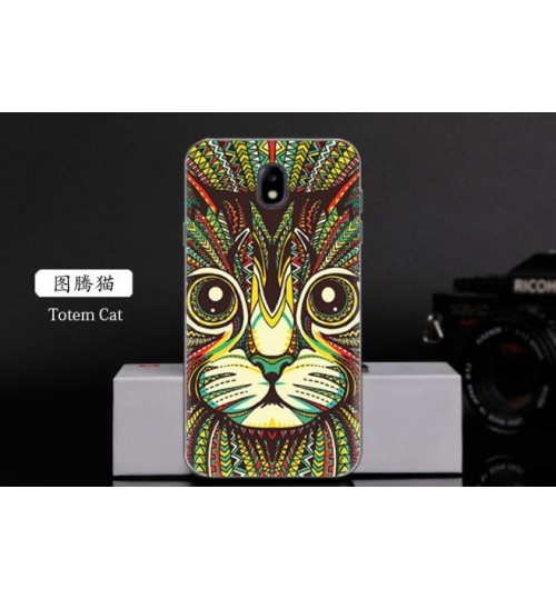 Galaxy J5 PRO 2017 case Ultra Slim Soft Gel TPU printed case soft cover