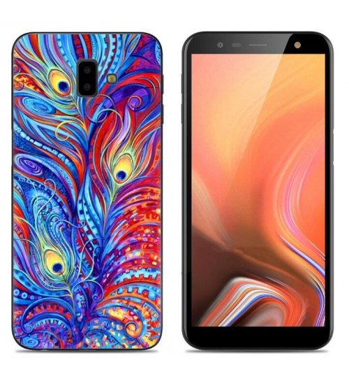 Galaxy J6 Plus Case Printed Soft Gel TPU Case