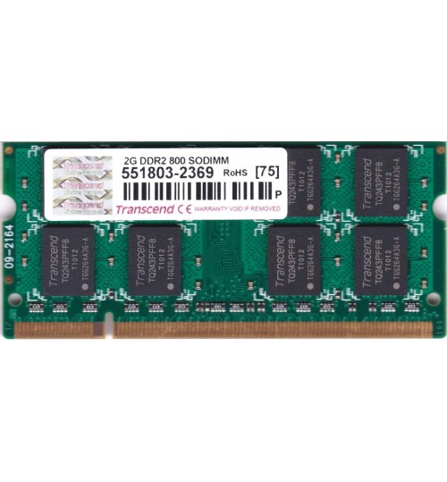 Transcend  2GB DDR2 800 SO-DIMM JM800QSU-2G