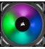 CORSAIR ML120 PRO RGB 120MM PREMIUM MAGNETIC LEVITATION RGB LED PWM FAN SINGLE PACK
