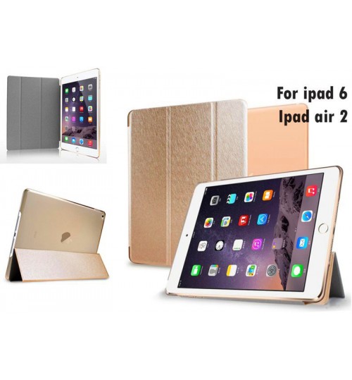 iPad air 2 case Ultra slim smart case cover gold