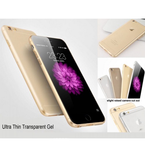 iPhone 6 6s Plus Case Clear Gel Ultra Thin