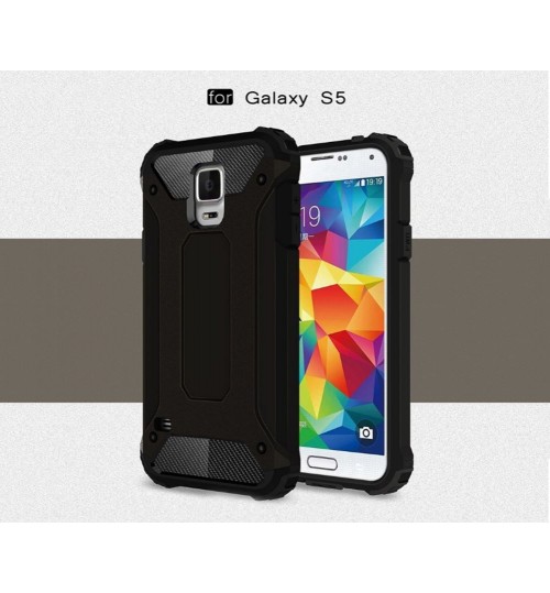 Galaxy S5 Case Armor Rugged Heavy Duty Holster Case