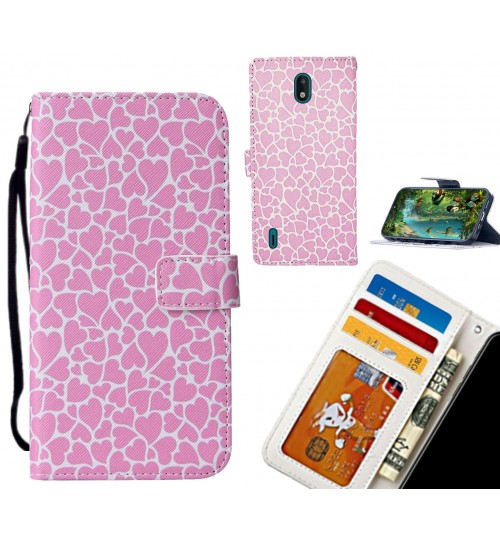 Nokia 1.3 case leather wallet case printed ID