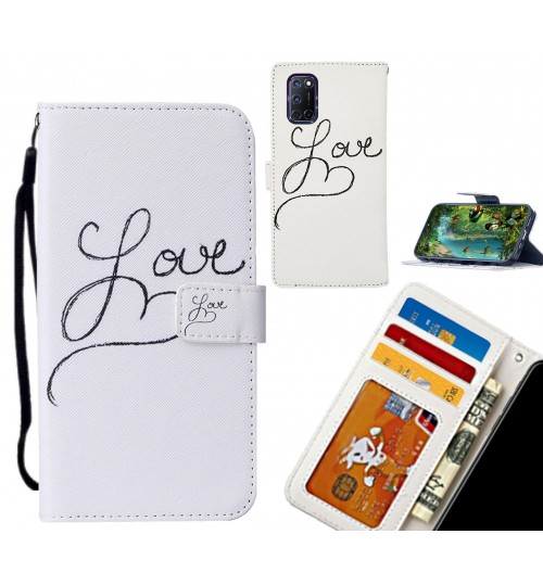 OPPO A72 case leather wallet case printed ID