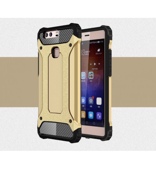 HUWEI P9 Case Armor Rugged Heavy Duty Holster Case