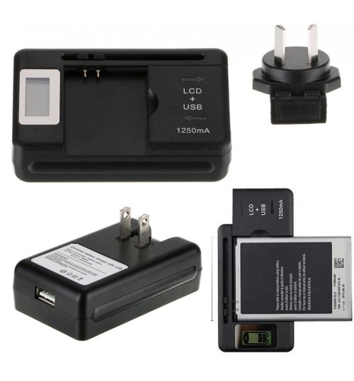 Universal Charger for Camera Battery Phone Battery