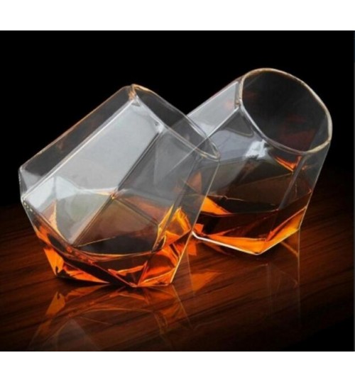 Diamond Whisky Glass