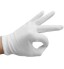 12 Pairs White Cotton Gloves