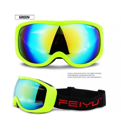 Ski Goggles UV400 Anti-fog Skiing Goggles ADULTS