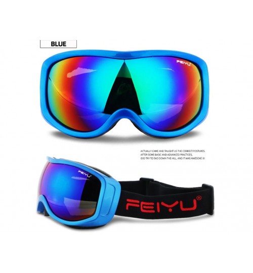 Ski Goggles UV400 Anti-fog Skiing Goggles ADULTS