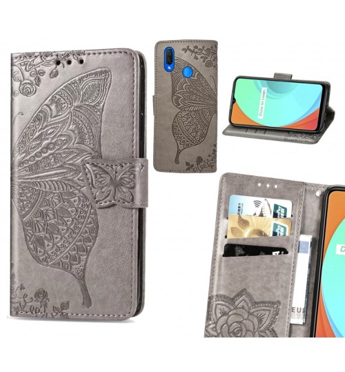 Huawei Nova 3I case Embossed Butterfly Wallet Leather Case