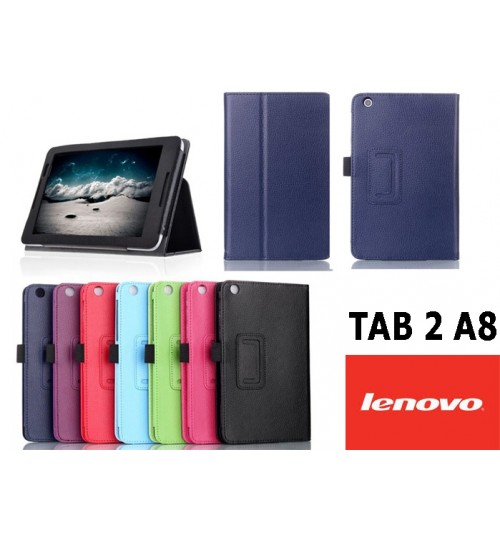 Lenovo Tab 2 A8-50 8&quot; Tablet leather case+PEN