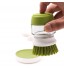 Dish washing tool Soap Dispenser Refillable cups bread Bowl scrubber
