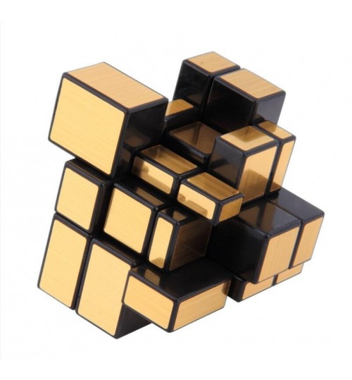 Rubiks Cube 3x3 Gold Mirror Magic Cube