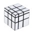 Rubiks Cube 3x3 Silver Mirror Magic Cube