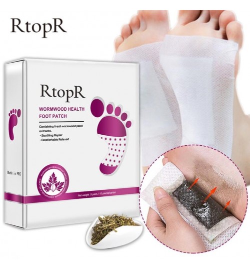 10 PCS Detox Foot Patches Pads Body Toxins