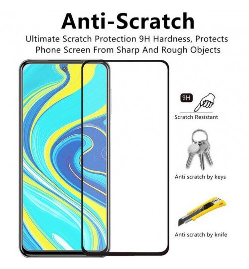 Xiaomi Redmi Note 9 Pro Tempered Glass FULL Screen Protector