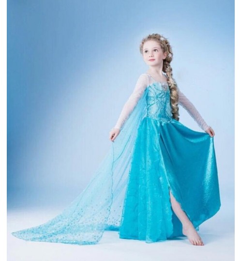 Elsa Dress Frozen Elsa Dress 130 CM