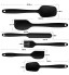 6X Silicone Spatulas Heat Resistant Set Cooking Spoon Spatula Utensils Kitchen