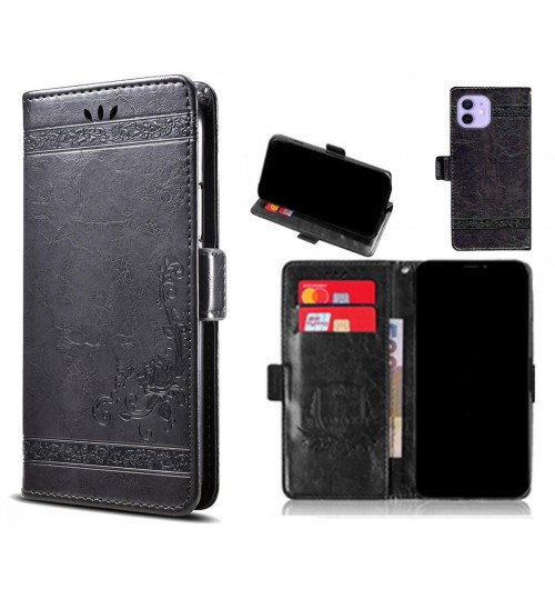 iPhone 12 Case retro leather wallet case